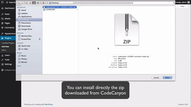 Installing Accordion Slider in WordPress смотреть онлайн