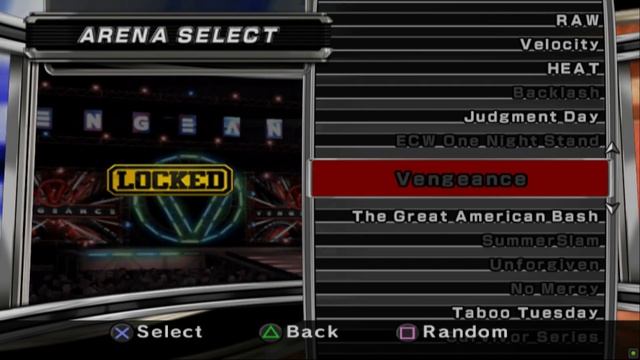 WWE SmackDown vs Raw (2007) PS2 - All characters + Gameplay смотреть онлайн