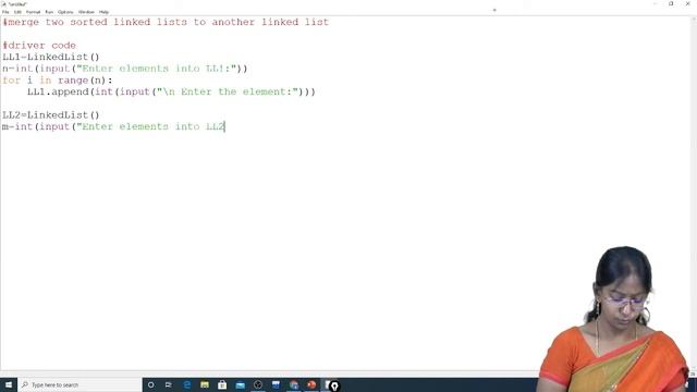 Problems on merge two sorted linked lists into a third linked list by Dr. J Shirisha Devi смотреть онлайн