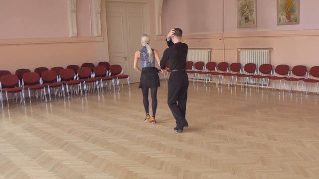 Jive Advanced Basic Choreography 3 of 4 - Chicken Walks & Sugar Push смотреть онлайн