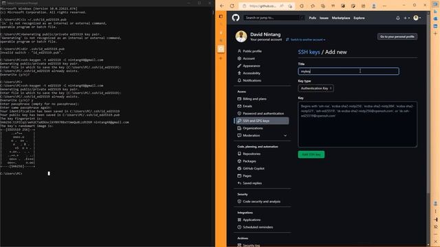 Setting up GIT SSH for GitHub on Windows - The Odin Project смотреть онлайн