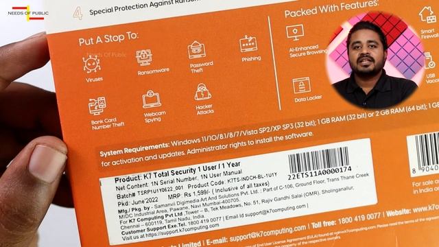 Best antivirus for PC & Laptop in 2022 | K7 Total Security with MAT | K7 Total Security in Kannada смотреть онлайн