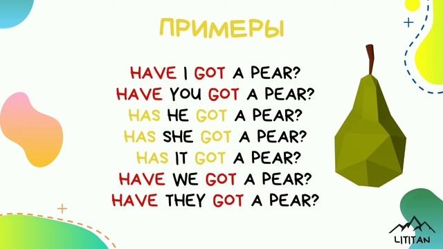 Spotligt 3 класс грамматика. Глагол Have Got/has Got (часть 2)
