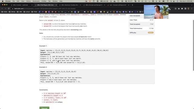Leetcode Weekly Contest 287 (6307 / 13119) [ Virtual ] смотреть онлайн