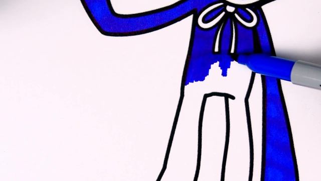 Huggy Wuggy Coloring Page/Poppy Playtime #huggywuggy #poppyplaytime #videogame  #art #ncs