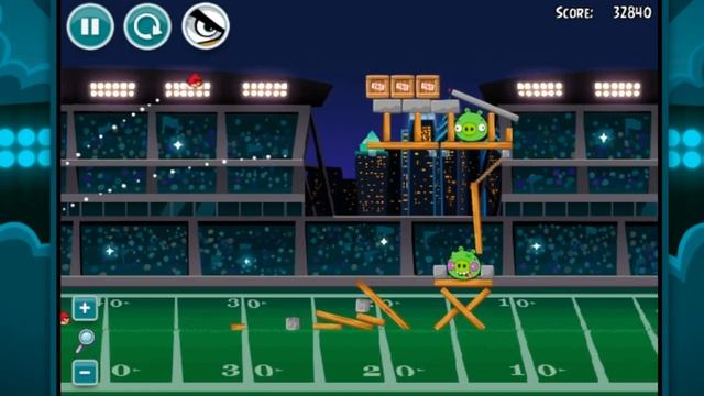 Angry Birds Philadelphia Eagles - Рекламный американский футболизм!