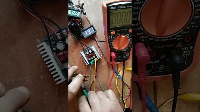 DC DC 300W 20A Тест. Проверяем на нагрузку. смотреть онлайн