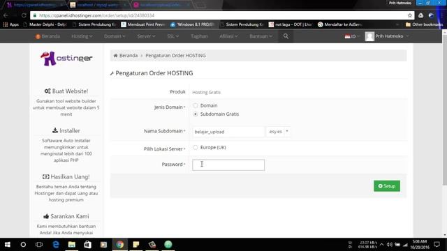 Tutorial Upload Website Localhost ke Domain Hosting Gratis (Online Website) смотреть онлайн