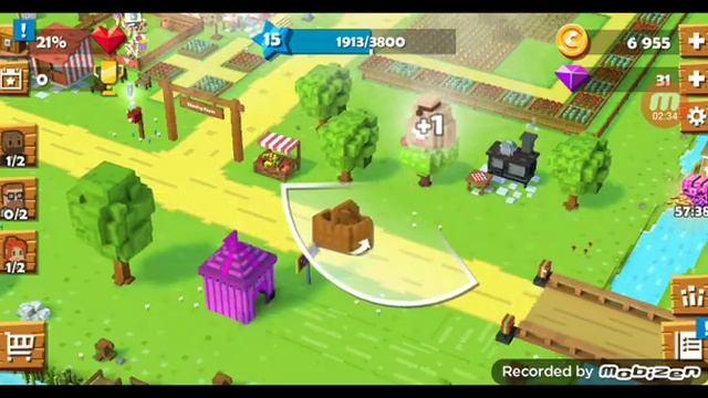играем в игру Blocky farm. какие фишки? смотреть онлайн