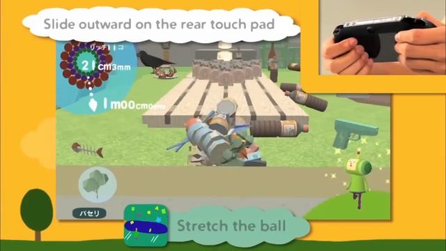 Touch My Katamari - PS Vita - Shape Shifting Katamari Action!