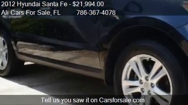 2012 Hyundai Santa Fe Limited 4dr SUV V6 for sale in WESTON, смотреть онлайн