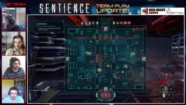 Sentience Team Play Launch Stream смотреть онлайн