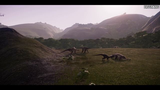 Indoraptor Pack hunting down Large Herd of Nigersaurus смотреть онлайн