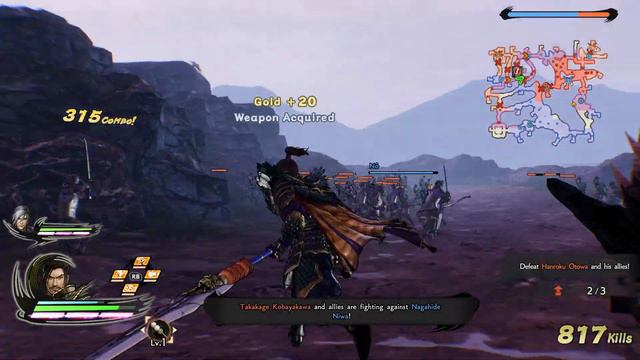 SAMURAI WARRIORS 5 - Full Game Guide - THE GREAT UNIFIER - (ENTRY 70) REVERIE CHAPTER смотреть онлайн