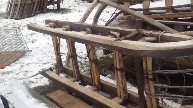 Сани для лошади смотреть онлайн