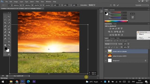 cara Menyamakan warna atau Tone colour di Photoshop|| cukup 1 menit смотреть онлайн
