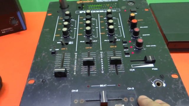 Gemini PS 626 Pro Black 3-Channel Mixer from Gemini DJ смотреть онлайн