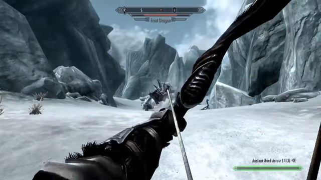 Skyrim: LEGENDARY # 49 ➤ A Wild Frost Dragon Appears! смотреть онлайн