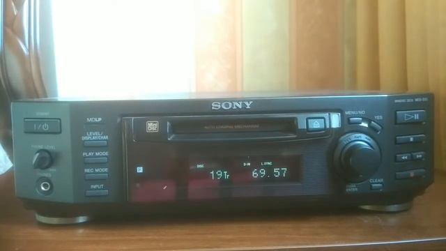 Sony mds s50 minidisc deck смотреть онлайн