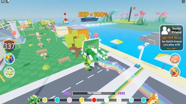 МЕГА УБИЙЦА ДИНОЗАВРОВ В СИМУЛЯТОРЕ ГОРОД ДИНОЗАВРОВ! ROBLOX Dinosaur City смотреть онлайн