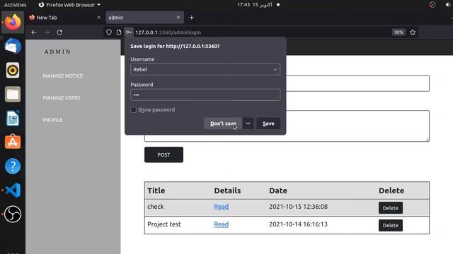 Mini Project| online notice board смотреть онлайн