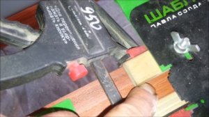 Шаблон Павла Солдатова  Врезка защелки 57х25