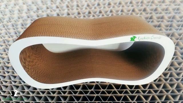 Эко-когтеточки, лежанки из гофрокартона Кузькино Счастье смотреть онлайн