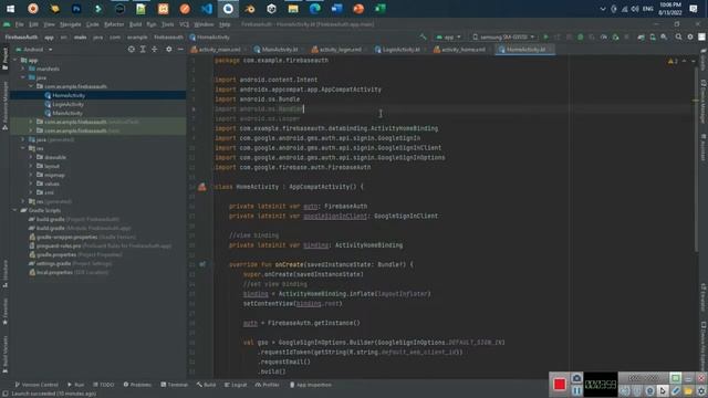 Firebase Authentication Android Kotlin 2022 - How to implement Sign Out Android Kotlin 2022 смотреть онлайн