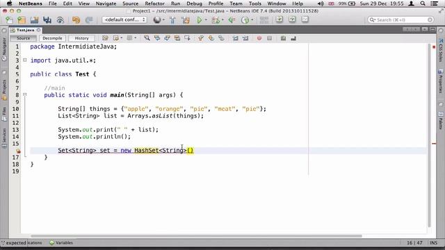 ۱۵- ست یا HashSet در جاوا Java смотреть онлайн