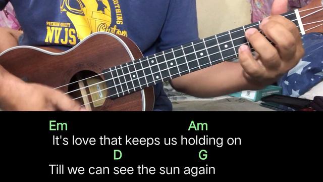 Eversince The World Began (Survivor) ukulele cover song, chords and lyrics смотреть онлайн