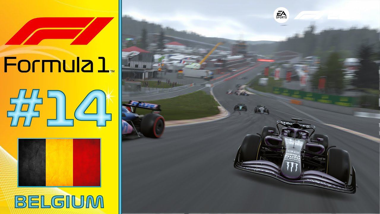 F1 22: ЭТАП 14. БЕЛЬГИЯ! 100% ДИСТАНЦИИ. смотреть онлайн