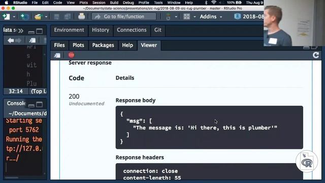 Building and Deploying robust APIs in R using Plumber смотреть онлайн