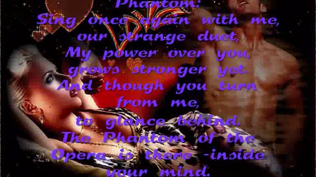 Sarah Brightman & Antonio Banderas - Phantom of the Opera смотреть онлайн