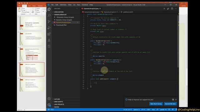 #Java Data Structure #Generic Array List смотреть онлайн
