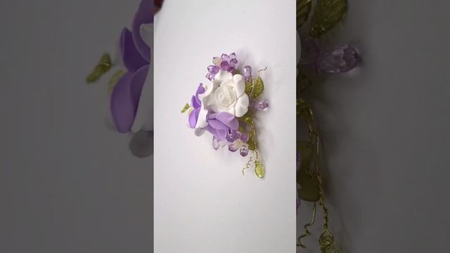 Обзор Заколка ручной работы на крокодильчике смотреть онлайн