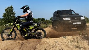 ПЕСОК: Мотоцикл или внедорожник? Почему четыре колеса не всегда едут...