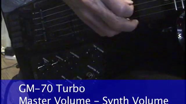 Roland GM-70 Turbo Vintage Guitar Synth Volume Control Options + Hex Fuzz GR-300 Demo смотреть онлайн
