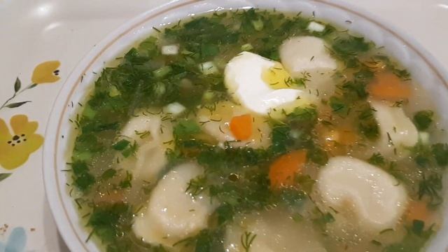 Вам понравился суп на бульоне?