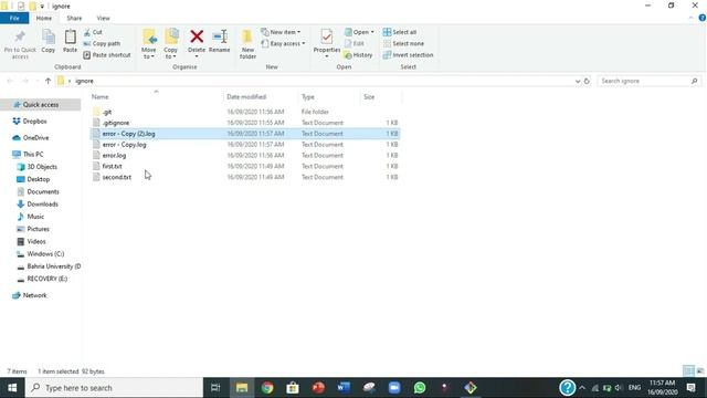 How to use .gitignore in git. смотреть онлайн