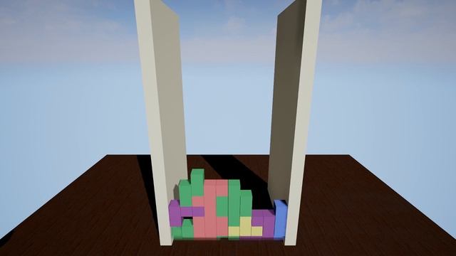 Tetris 3D - Unreal Engine 4 c++ - WIP part 1 смотреть онлайн
