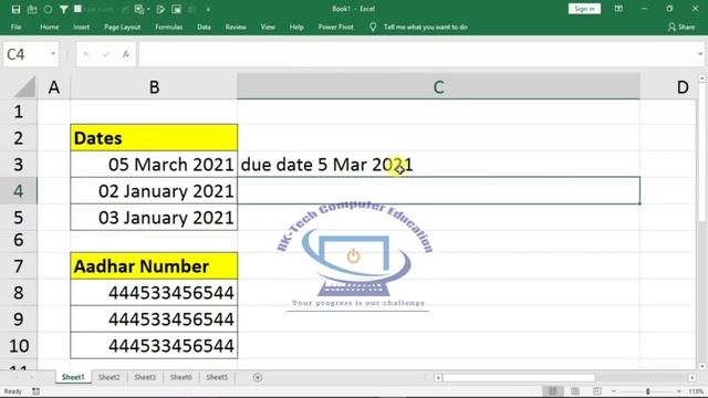 How to Use TEXT FORMULA in Excel in Hindi смотреть онлайн