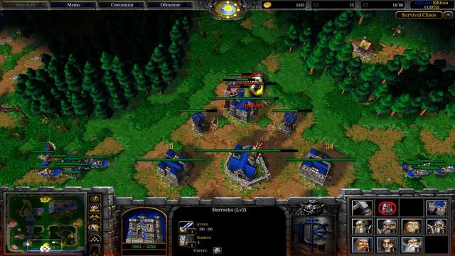 Warcraft 3 Survival Chaos OZ #3 смотреть онлайн