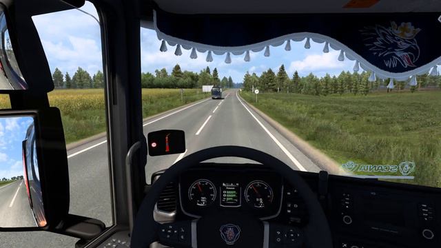 РЕЙС-6. ПОЛЬША - ПИТЕР. Euro Truck Simulator 2 смотреть онлайн