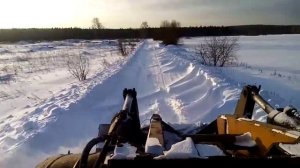 К-701 чистка дороги