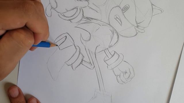 COMO DESENHAR O SUPER SHADOW - VIDEO AULA/PASSO A PASSO смотреть онлайн