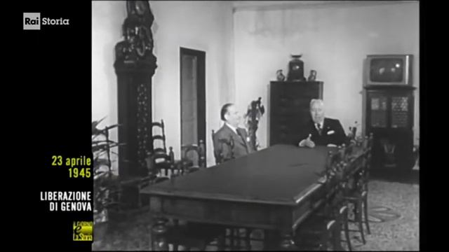 §.2/- rai storia Accadde: 23 aprile 1945 - La liberazione di Genova смотреть онлайн