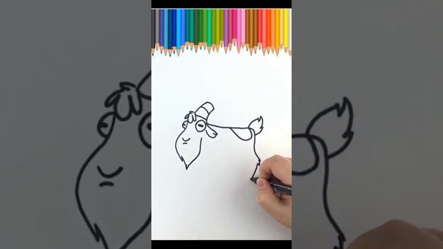 Нарисовать козлика за 60 секунд смотреть онлайн