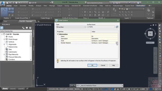 002 Creating Surface смотреть онлайн