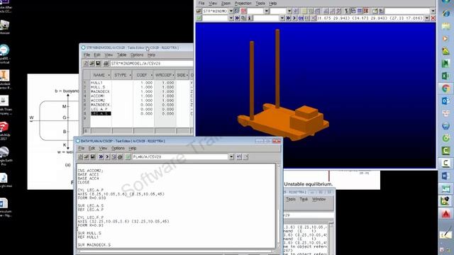 Guide to draw the Legs for Windmodel Vessel in Napa 2009 - Software training смотреть онлайн