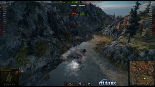 Waffenträger auf E-100 и злой фугас. Arti25